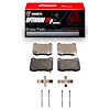 Optimum OE Brake Pads & Hardware Kit, 2008-2014 Lexus/Toyota/Scion, Position: Rear - image 1