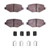 Optimum OE Brake Pads & Hardware Kit, 2011-2015 Ford/Lincoln/Mercury/Mazda, Position: Rear - image 2