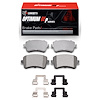 Optimum OE Brake Pads & Hardware Kit, 2008-2017 Audi/Porsche/Volkswagen, Position: Rear - image 1
