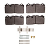 Optimum OE Brake Pads & Hardware Kit, 2009-2019 GM, Position: Front - image 1