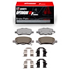 Optimum OE Brake Pads & Hardware Kit, 2009-2015 Lexus/Toyota/Scion, Position: Rear - image 1