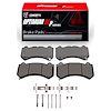 Optimum OE Brake Pads & Hardware Kit, Fits Select Fits Multiple Makes/Models, Position: Front - image 1