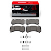 Optimum OE Brake Pads & Hardware Kit, Fits Select Mopar, Position: Front - image 1