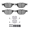 Optimum OE Brake Pads & Hardware Kit, 2009-2018 BMW, Position: Front - image 1