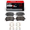 Optimum OE Brake Pads & Hardware Kit, 2011-2016 GM, Position: Rear - image 1
