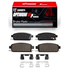 Optimum OE Brake Pads & Hardware Kit, 2016-2016 GM, Position: Rear - image 1