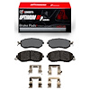 Optimum OE Brake Pads & Hardware Kit, 2010-2020 Fits Multiple Makes/Models, Position: Front - image 1