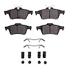 Optimum OE Brake Pads & Hardware Kit, 2016-2018 Ford/Lincoln/Mercury/Mazda, Position: Rear - image 1