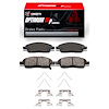 Optimum OE Brake Pads & Hardware Kit, 2011-2019 Infiniti/Nissan, Position: Front - image 1