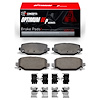 Optimum OE Brake Pads & Hardware Kit, 2012-2020 Fits Multiple Makes/Models, Position: Rear - image 1
