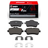 Optimum OE Brake Pads & Hardware Kit, 2012-2020 Mercedes-Benz, Position: Rear