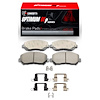 Optimum OE Brake Pads & Hardware Kit, 2013-2016 Mopar, Position: Front - image 1