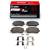 Optimum OE Brake Pads & Hardware Kit, Fits Select Mopar, Position: Front - image 1