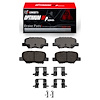 Optimum OE Brake Pads & Hardware Kit, Fits Select Fits Multiple Makes/Models, Position: Rear - image 1