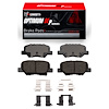 Optimum OE Brake Pads & Hardware Kit, 2014-2018 Ford/Lincoln/Mercury/Mazda, Position: Rear - image 1