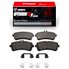 Optimum OE Brake Pads & Hardware Kit, 2013-2021 Mercedes-Benz, Position: Rear
