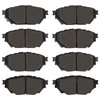 Optimum OE Brake Pads, 2012-2020 Fits Multiple Makes/Models, Position: Front & Rear - image 2