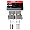 Optimum OE Brake Pads & Hardware Kit, 2013-2021 Mercedes-Benz, Position: Front