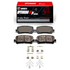 Optimum OE Brake Pads & Hardware Kit, Fits Select Acura/Honda, Position: Rear - image 1