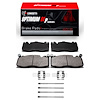 Optimum OE Brake Pads & Hardware Kit, 2012-2019 BMW, Position: Front