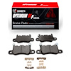 Optimum OE Brake Pads & Hardware Kit, 2015-2021 Audi/Porsche/Volkswagen, Position: Rear - image 1