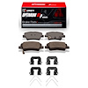 Optimum OE Brake Pads & Hardware Kit, Fits Select Kia/Hyundai/Genesis, Position: Rear