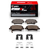 Optimum OE Brake Pads & Hardware Kit, 2013-2015 Mopar, Position: Rear - image 1