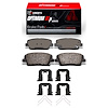 Optimum OE Brake Pads & Hardware Kit, 2010-2019 Kia/Hyundai/Genesis, Position: Rear - image 1