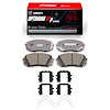 Optimum OE Brake Pads & Hardware Kit, Fits Select Kia/Hyundai/Genesis, Position: Front
