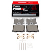 Optimum OE Brake Pads & Hardware Kit, Fits Select Mercedes-Benz, Position: Front