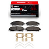 Optimum OE Brake Pads & Hardware Kit, 2017-2020 GM, Position: Front - image 1