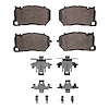 Optimum OE Brake Pads & Hardware Kit, 2019-2021 Audi/Porsche/Volkswagen, Position: Front