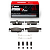 Optimum OE Brake Pads & Hardware Kit, 2016-2019 Smart, Position: Front - image 1
