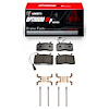 Optimum OE Brake Pads & Hardware Kit, Fits Select Alfa Romeo, Position: Front - image 1