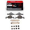 Optimum OE Brake Pads & Hardware Kit, 2017-2020 BMW, Position: Front - image 1