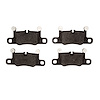 Optimum OE Brake Pads, 2019-2021 Audi/Porsche/Volkswagen, Position: Rear - image 1