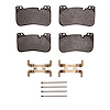 Optimum OE Brake Pads & Hardware Kit, 2018-2019 BMW, Position: Front