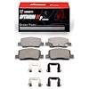Optimum OE Brake Pads & Hardware Kit, Fits Select Tesla, Position: Rear - image 1