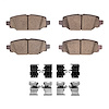 Optimum OE Brake Pads & Hardware Kit, Fits Select Mopar, Position: Rear - image 1