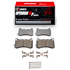 Optimum OE Brake Pads & Hardware Kit, Fits Select Land Rover, Position: Front