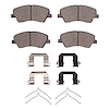 Optimum OE Brake Pads & Hardware Kit, Fits Select Kia/Hyundai/Genesis, Position: Front