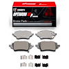 Optimum OE Brake Pads & Hardware Kit, Fits Select Lexus/Toyota/Scion, Position: Rear - image 1