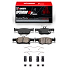 Optimum OE Brake Pads & Hardware Kit, Fits Select Ford/Lincoln/Mercury/Mazda, Position: Rear - image 1