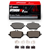 Optimum OE Brake Pads & Hardware Kit, Fits Select Mercedes-Benz, Position: Rear