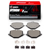 Optimum OE Brake Pads & Hardware Kit, Fits Select Mercedes-Benz, Position: Rear