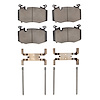 Optimum OE Brake Pads & Hardware Kit, 2019-2020 GM, Position: Front - image 1