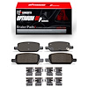Optimum OE Brake Pads & Hardware Kit, Fits Select Tesla, Position: Rear - image 1