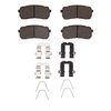 Optimum OE Brake Pads & Hardware Kit, 2015-2021 Kia/Hyundai/Genesis, Position: Rear - image 2
