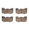 Optimum OE Brake Pads, Fits Select GM, Position: Front - image 1