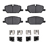 Optimum OE Brake Pads & Hardware Kit, Fits Select GM, Position: Front - image 1